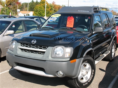 2000 - 2004 Nissan Xterra Hood Scoop Kit With Grille Insert HS009 unpainted or painted