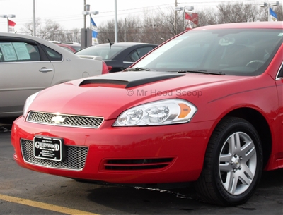 2000 - 2005 Chevy Impala Hood Scoop Kit With Grille Insert HS009 unpainted or painted