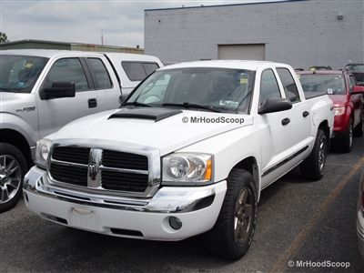 2005 - 2011 Dodge Dakota Hood Scoop Kit With Grille Insert HS005 unpainted or painted