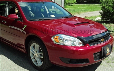 2006 - 2013 Chevy Impala Hood Scoop Kit With Grille Insert HS009 unpainted or painted