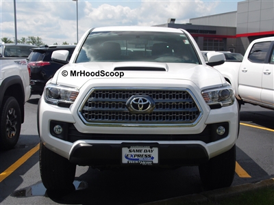 2016 - 2020 Toyota Tacoma Hood Scoop Kit With Grille Insert HS003 unpainted or painted