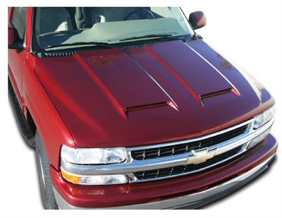 1999 - 2002 Chevy Silverado 1500 & HD Functional Ram-Air Hood RK Sport 29011000