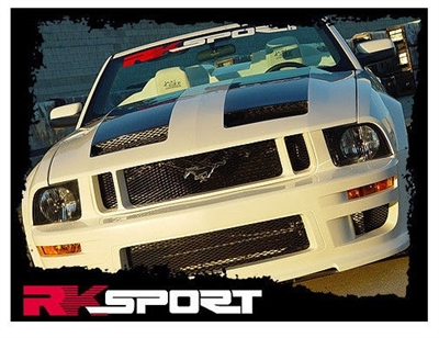 2005 - 2009 Ford Mustang California Dream Functional Ram Air Hood By RK Sport 18011005