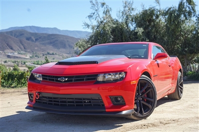 2014 - 2015 Chevy Camaro Ram Air Hood With Carbon Fiber Center V8 RK Sport 40012115