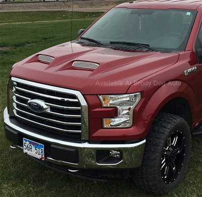 2015 - 2018 Ford F150 Ram Air Power Hood Tonka Style 811552