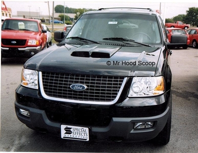 1991 - 2010 Ford Explorer Hood Scoop Kit With Grille Inserts HS002 unpainted or painted