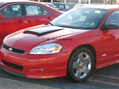 1995 - 1999 Chevy Monte Carlo Hood Scoop Kit With Grille Insert HS009 unpainted or painted