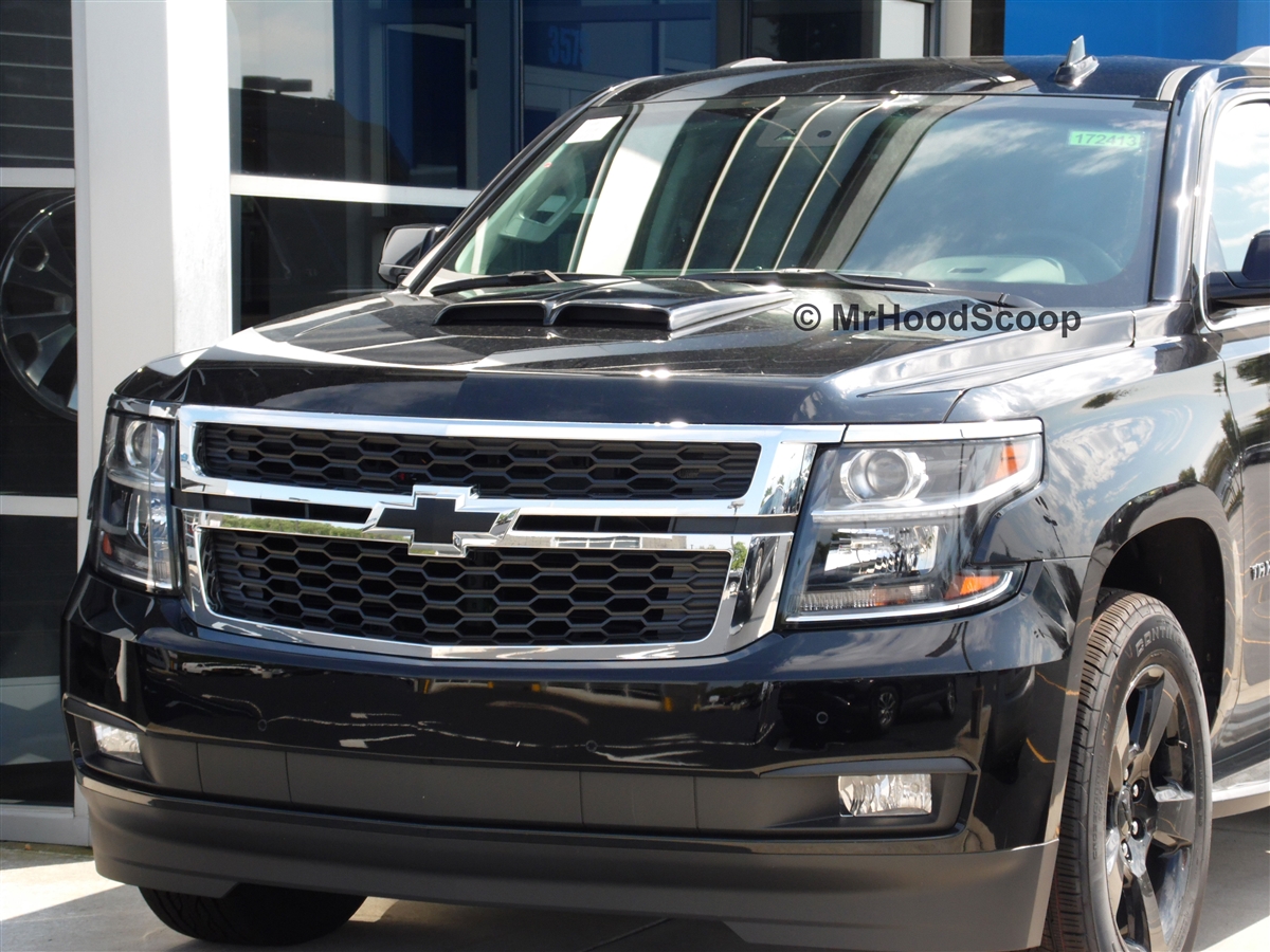 2015, 2016, 2017, 2018 Chevy Tahoe Hood Scoop hs002 by MrHoodScoop